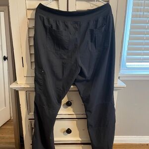 Healing Hands Purple Label Yoga Scrubs Gray Size L